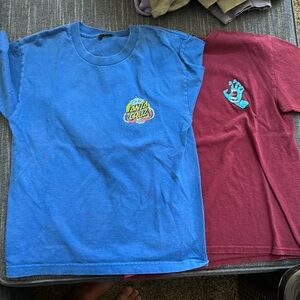 Santa Cruz youth medium tees